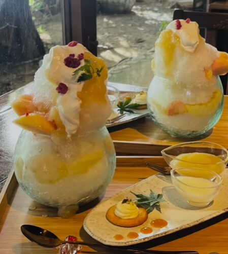 【熊取カフェ】つろぎ　かき氷