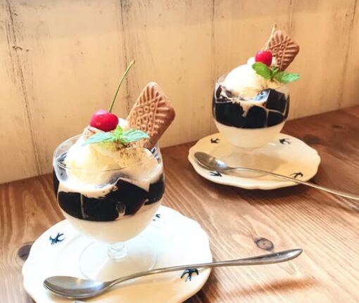 堺カフェ　グラッポロ ブル　コーヒーゼリー