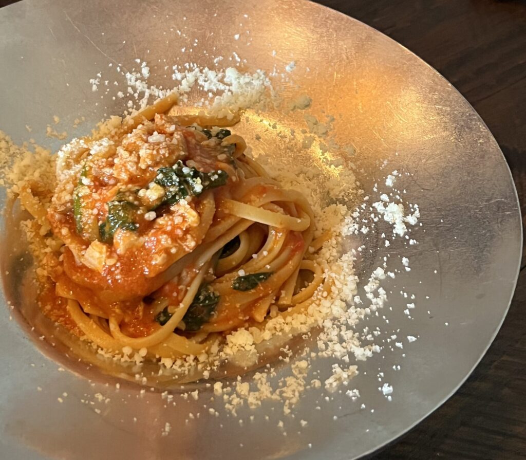 grigio e ao のパスタランチ