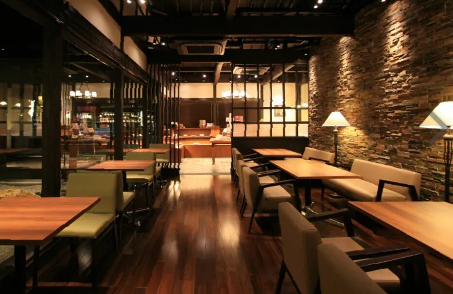 桜珈琲 和泉中央店の内観