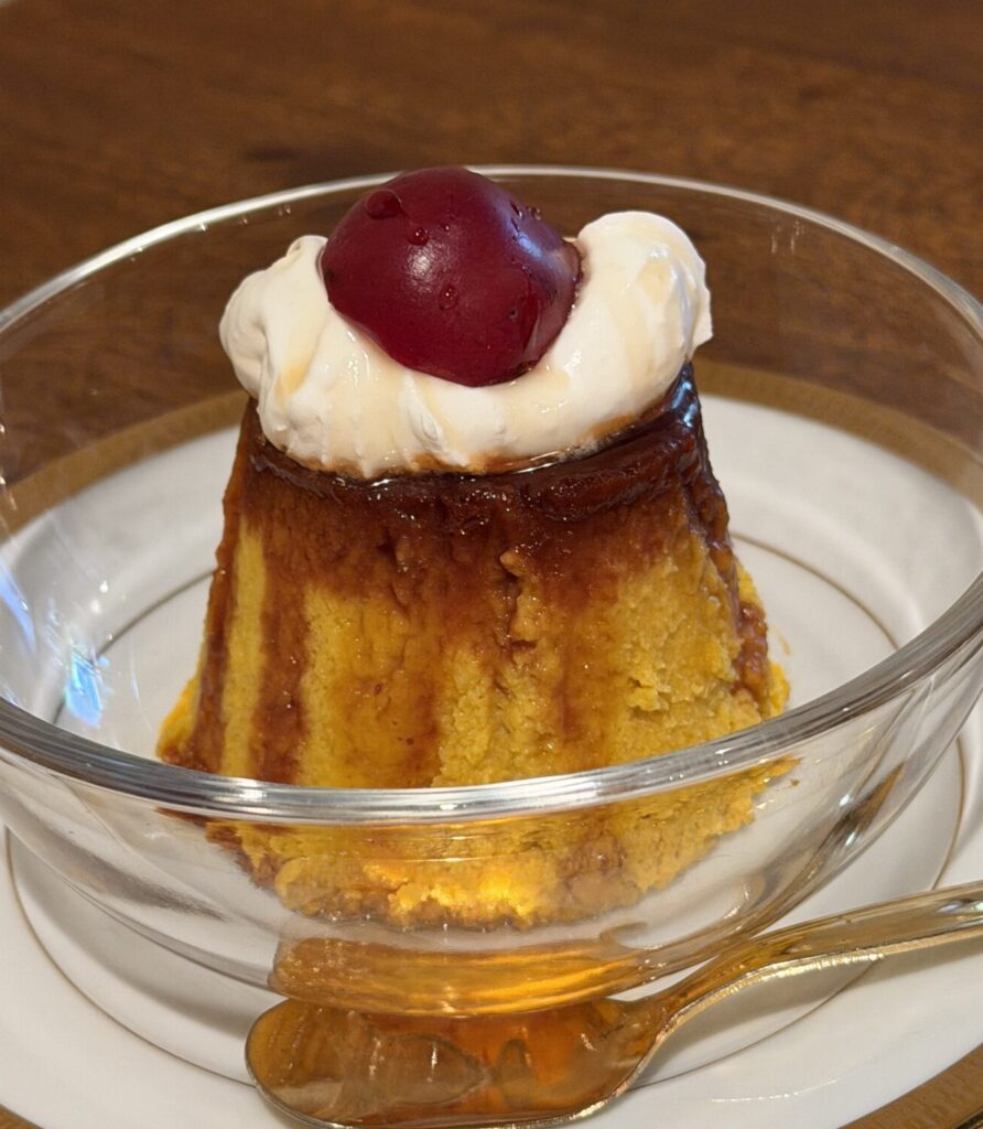 ちゃぼかぼちゃプリン