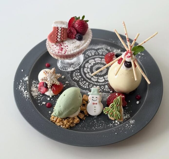 aomugi菓子店（あおむぎ菓子店）クリスマスプレート 大阪 2025