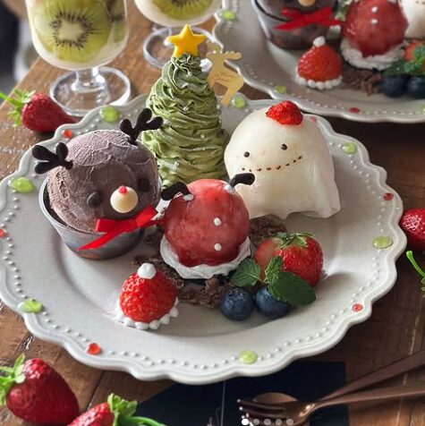 Anngel cafe（アンジェルカフェ）クリスマスプレート 大阪 2025