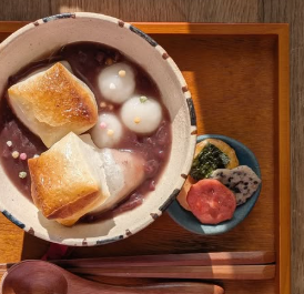 あんこ好きに人気の喫茶あんこの日 のぜんざい