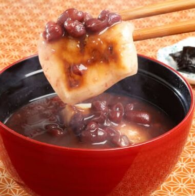 alt="大阪 梅田 阪急うめだ かんみこより 和甘味"
ぜんざい