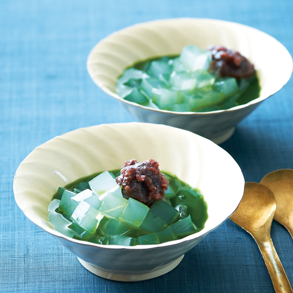 alt="大阪 なんば つぼ市製茶本舗 茶寮 抹茶 和菓子"
濃厚抹茶スイーツ