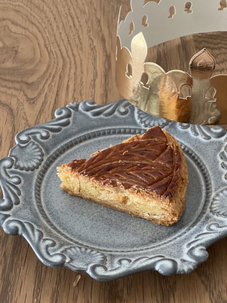 カットしたガレットデロワ