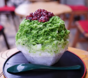 alt="大阪 中崎町 大阪浪花家 薄皮たい焼き"
宇治金時かき氷