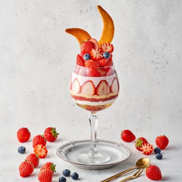 Parfait de Merrilyの国産いちごのパフェ
