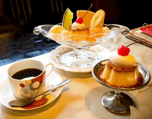 カフェ太陽ノ塔 本店（中崎町）のプリン