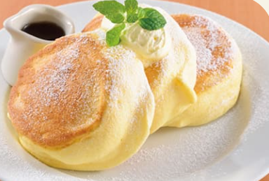 オリジナルパンケーキハウス なんばパークス店のふわふわパンケーキ