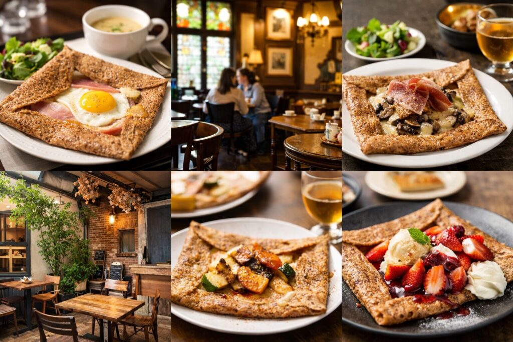 大阪のガレット専門店まとめ|梅田・難波の人気ガレットランチとおしゃれカフェのイメージ