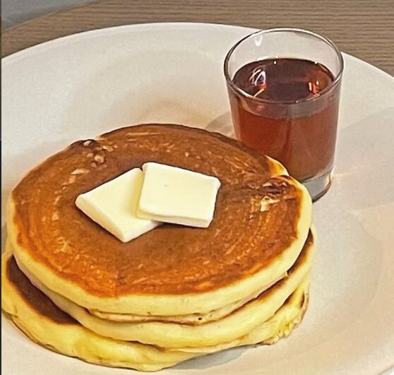 大阪カフェ 心斎橋 TABLES CAFEのパンケーキ