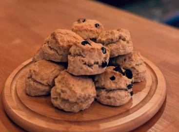 izumicho cafeの手作りスコーン山盛り