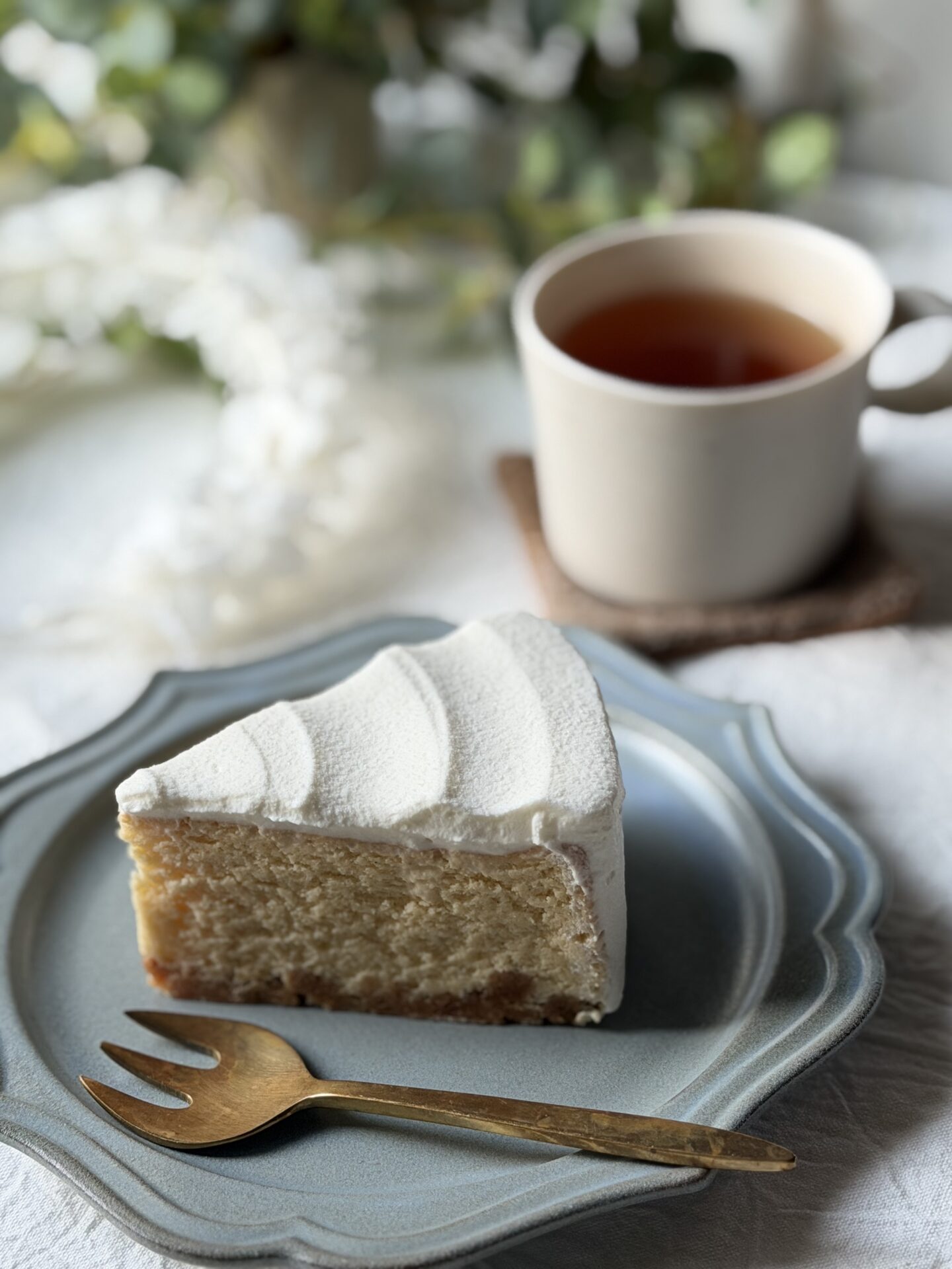 patisserie cafe tsumikiのチーズケーキ