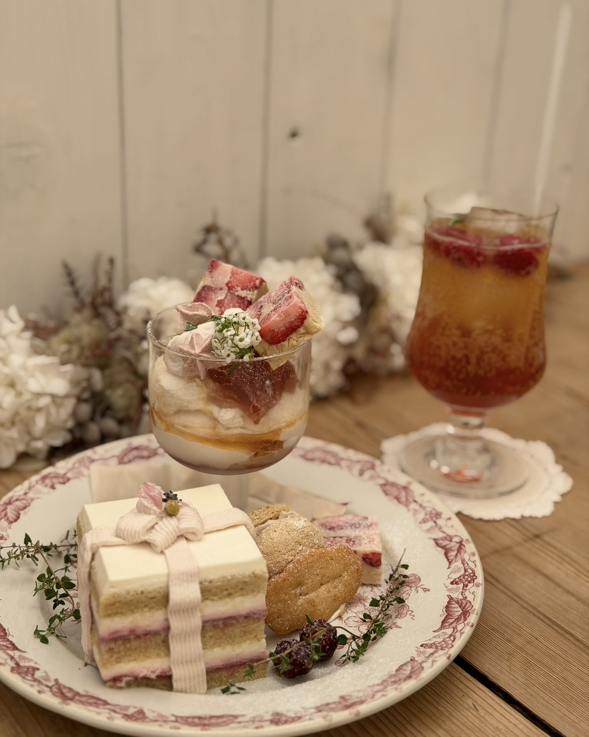 喫茶 tameikiの母の日限定デザートプレート