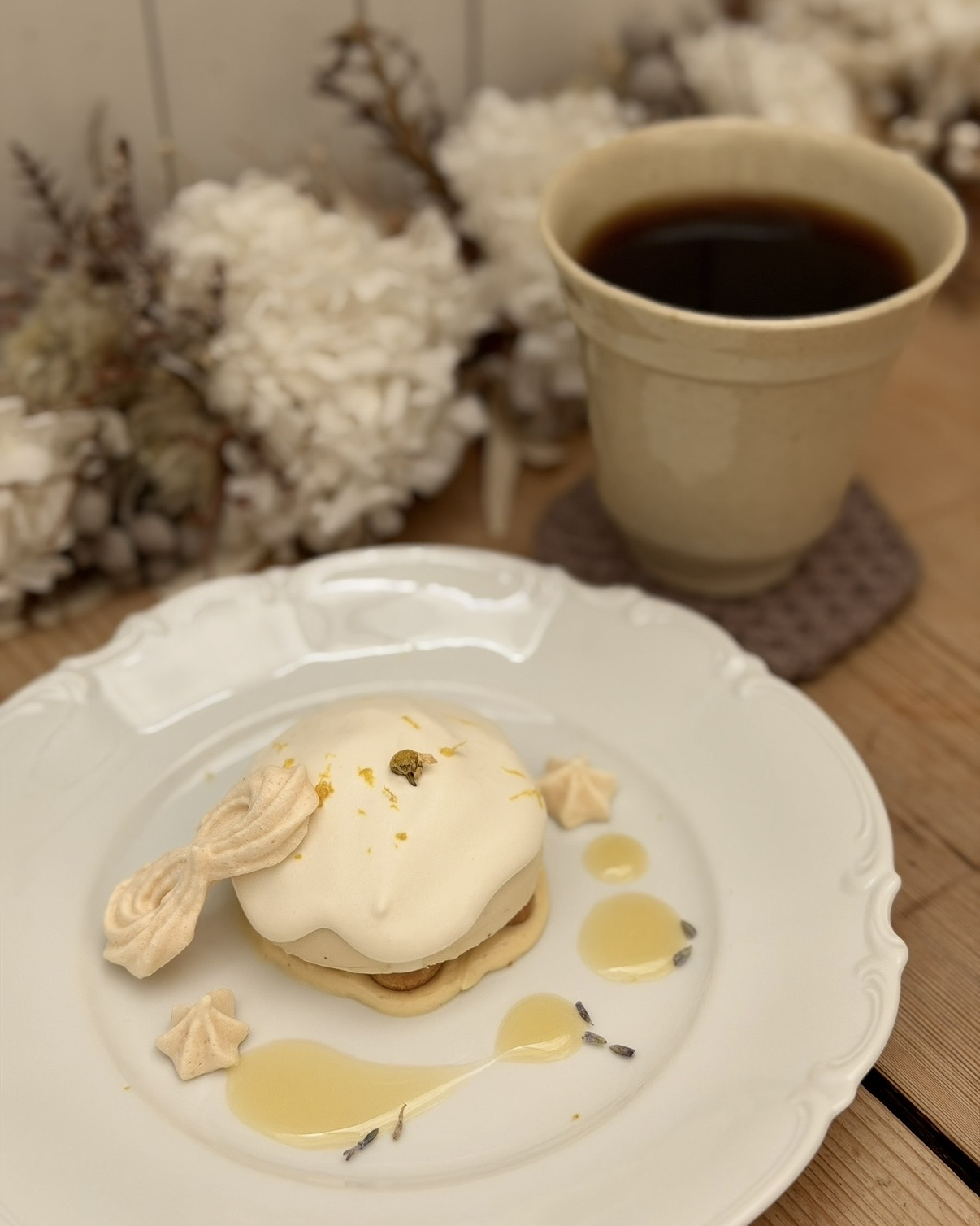 喫茶 tameikiのデザートとコーヒー